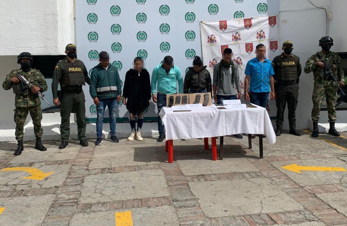 Capturados seis presuntos integrantes del GAO Pelusos, en Cáchira, Norte de Santander