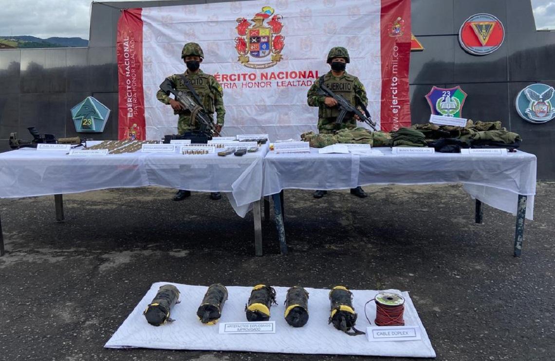 Ejército Nacional capturó a alias 'El Paisa', presunto cabecilla del GAO residual 'Franco Benavides' en Nariño