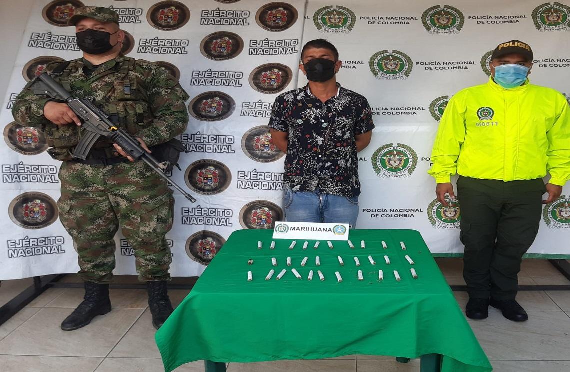 Ejército Nacional continua lucha contra el microtráfico en Campoalegre, Huila