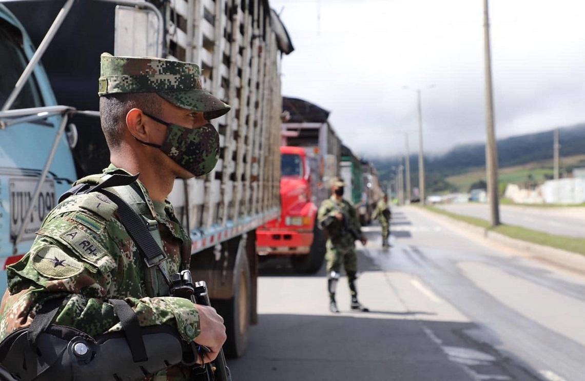 Ejército Nacional continúa realizando asistencia militar en el centro del país