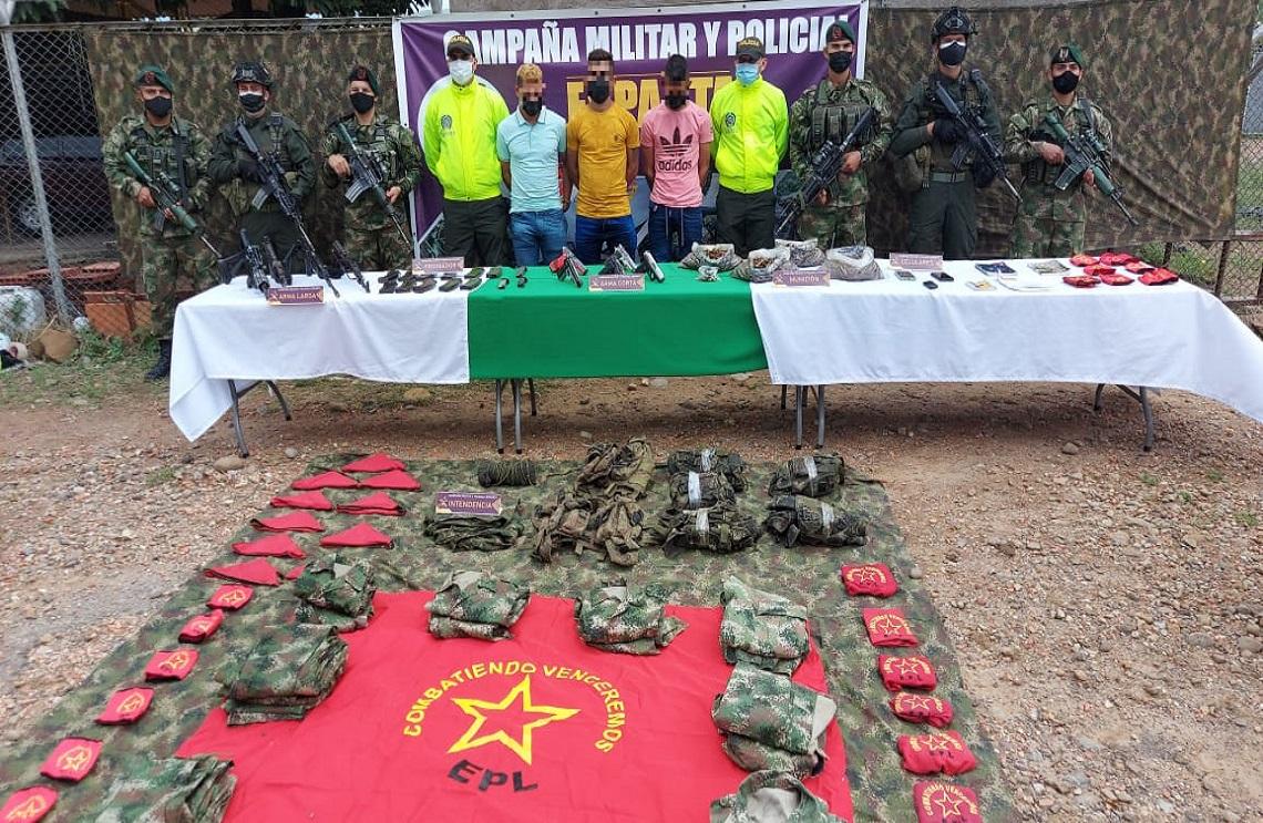 Fuerzas Militares desarticula estructura del GAO Pelusos que intimidada a pobladores de El Catatumbo