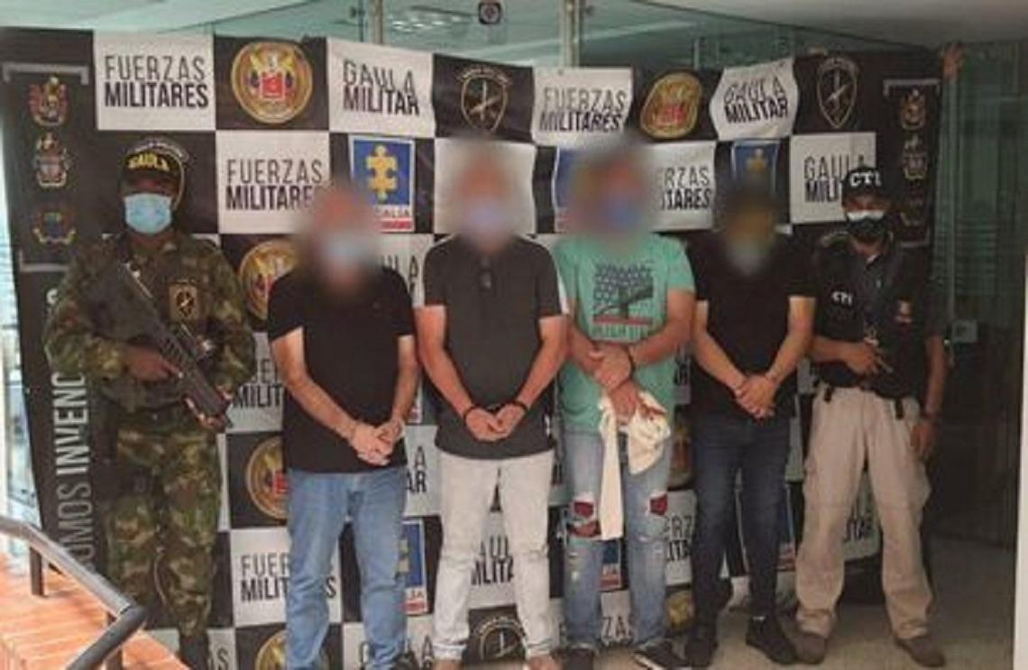 Ejército Nacional desarticuló una red transnacional de lavado de activos