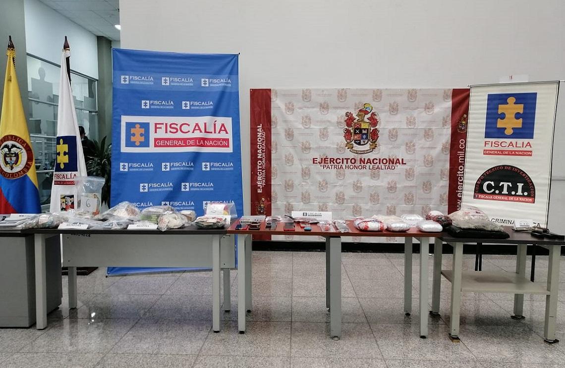 Ejército Nacional desarticuló banda delincuencial dedicada al narcotráfico en Cundinamarca
