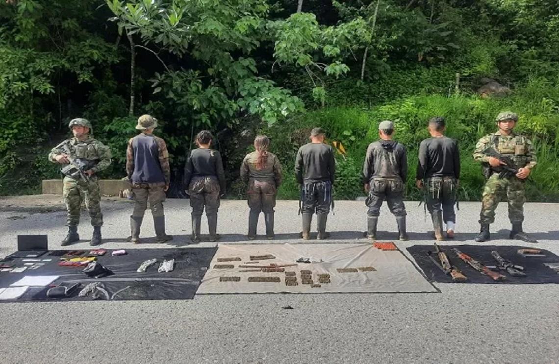Contundencia operacional del Ejército Nacional en defensa de la población civil en el norte de Antioquia