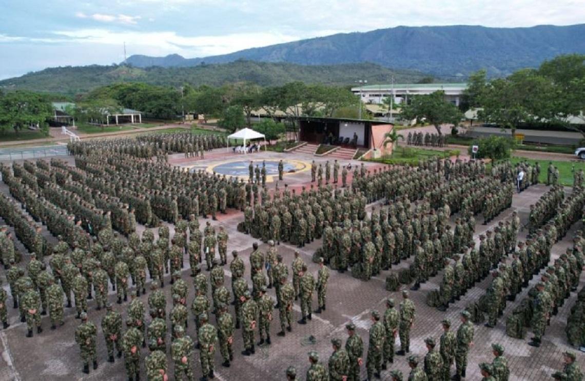 La Escuela de Soldados Profesionales dio la bienvenida a 1.251 jóvenes reservistas
