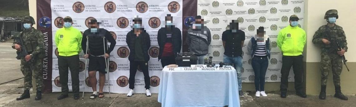 En una operación simultánea son capturados 6 integrantes del GAO residual Estructura 36