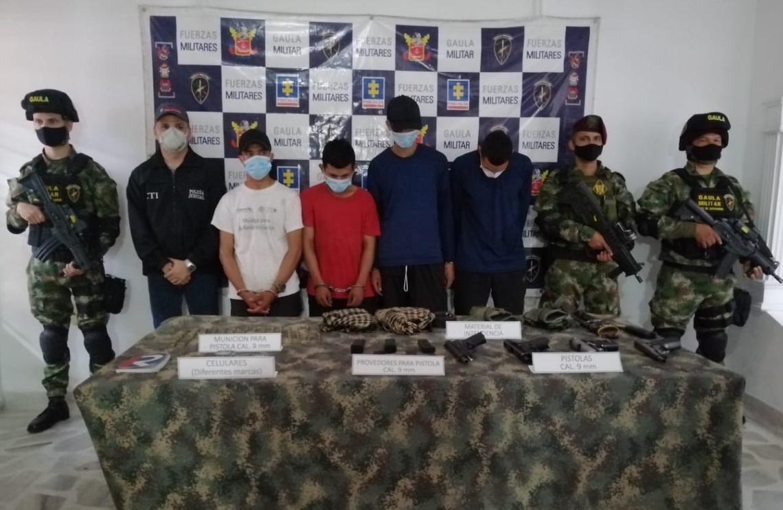 En Norte de Santander, Gaula Militar del Ejército Nacional logró la liberación de mineros que permanecían secuestrados