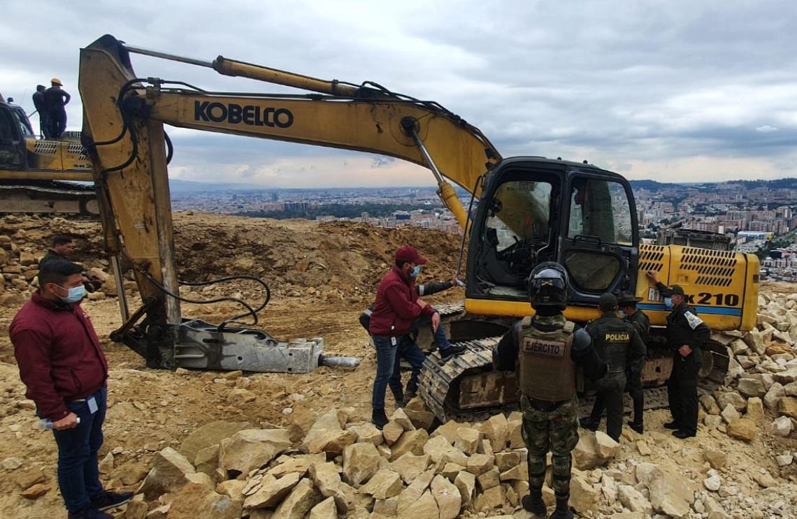 Golpe a banda ilegal que afectaba el medio ambiente en Bogotá
