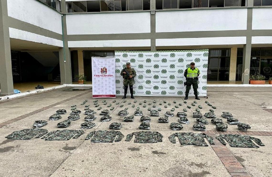 Hallado material de intendencia militar de organizaciones multicrimen en el Caquetá