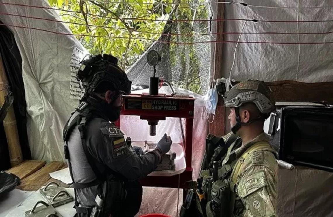 Ejército Nacional incautó cerca de 4 toneladas de clorhidrato de cocaína en zona rural de Nariño