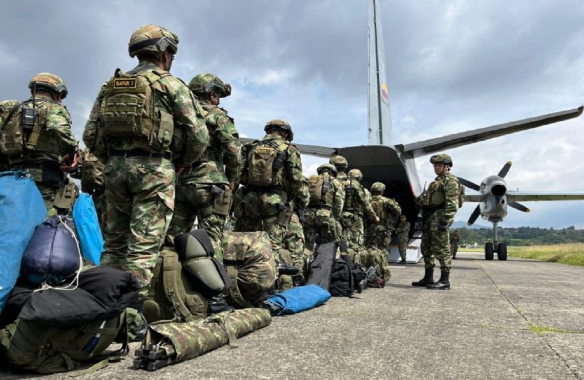 Más capacidades del Ejército Nacional llegan a urabá para reforzar la seguridad