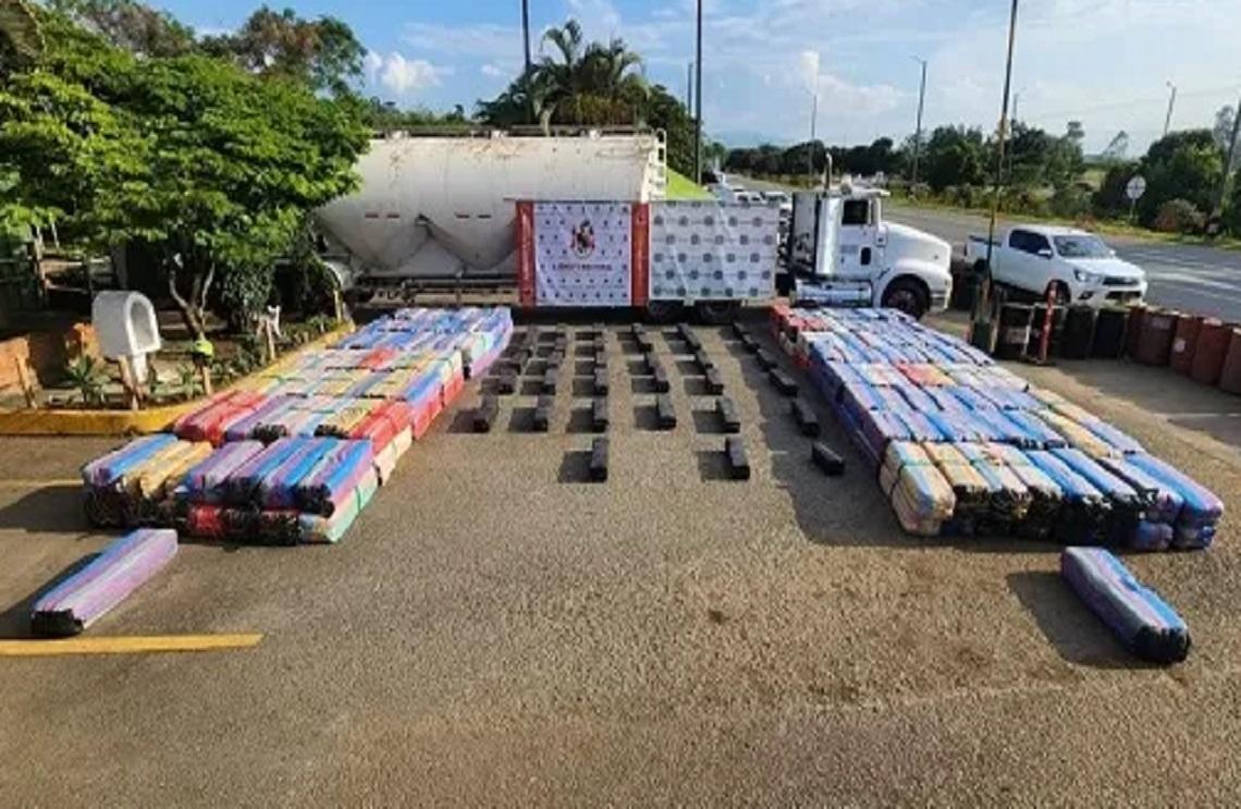 Duro golpe al narcotráfico en el Cauca: seis toneladas de marihuana incautadas
