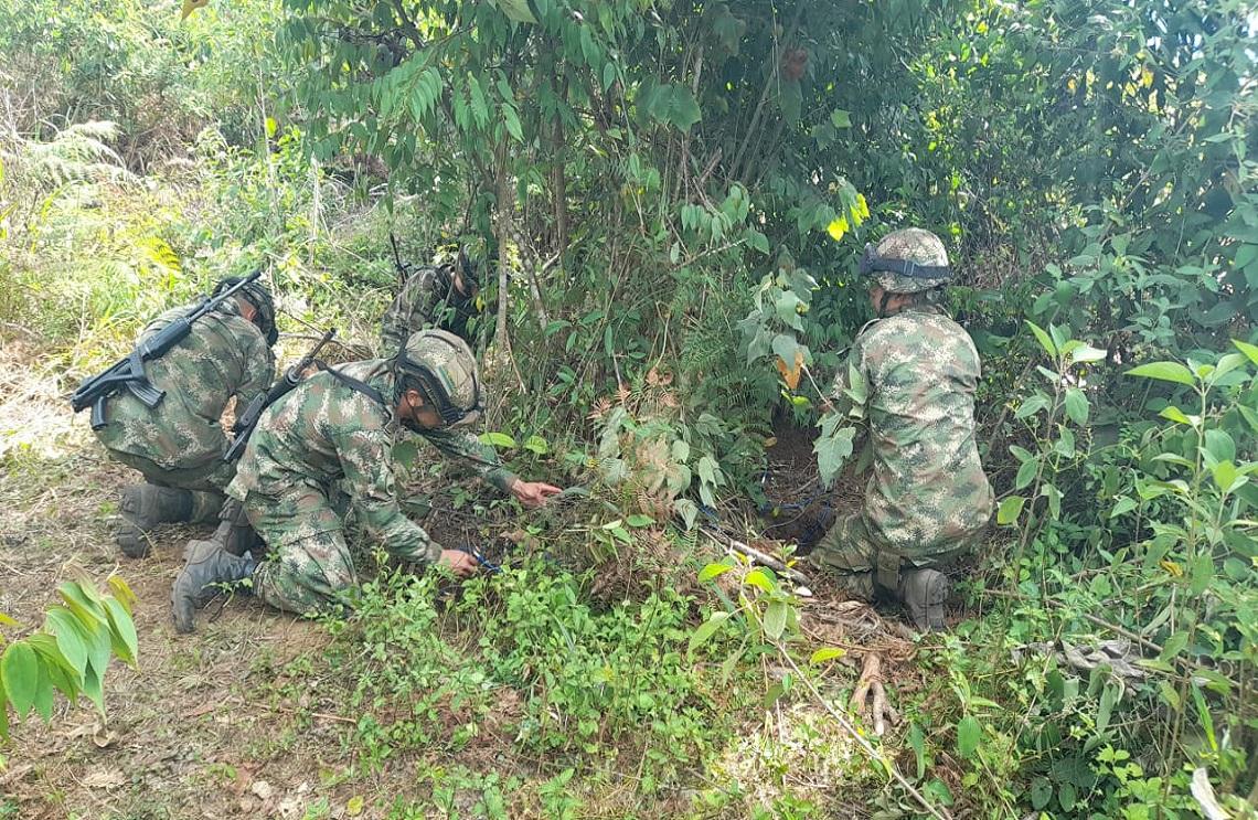 Ejército Nacional neutralizó acción terrorista del GAO residual Carlos Patiño en el Cauca