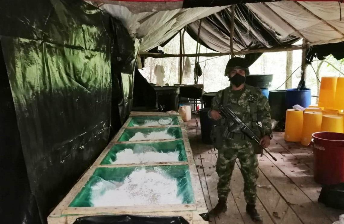 Neutralizado cristalizadero, tenía ganancias hasta de 6.000 millones de pesos mensuales para el GAO ELN