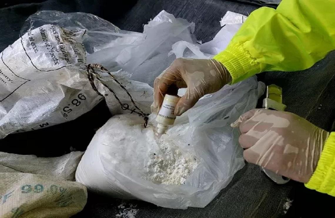 875 kilogramos de Clorhidrato de cocaína, fueron incautados en el Puerto.