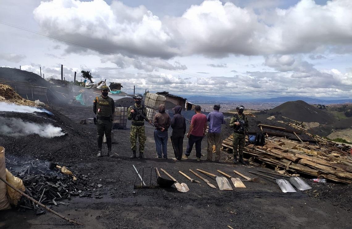  Ejército Nacional y Policía propinan golpe a la minería ilegal en Cundinamarca