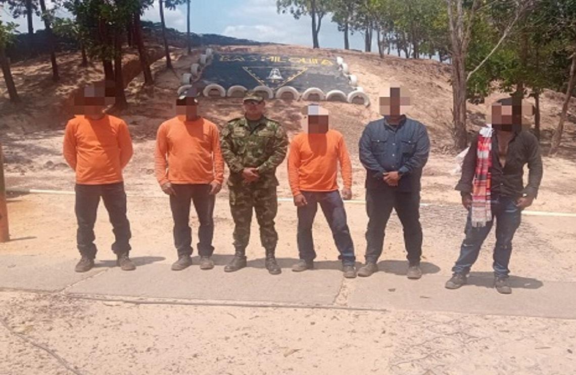Ejército Nacional rescata cinco personas secuestradas en Puerto Gaitán, Meta
