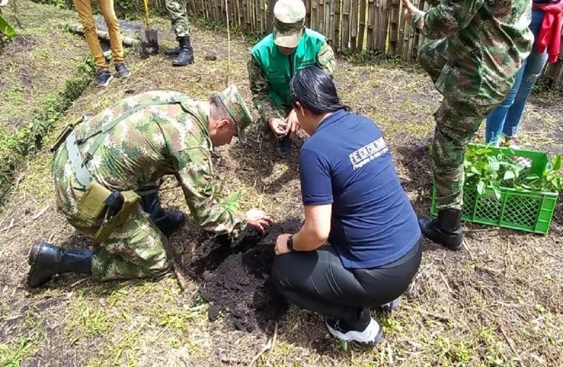 Vereda Villa Mercedes en Piendamó, Cauca, es Vereda Modelo del Ejército Nacional