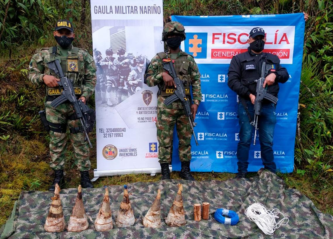 Ejército Nacional neutraliza ataque con explosivos en Puerres, Nariño
