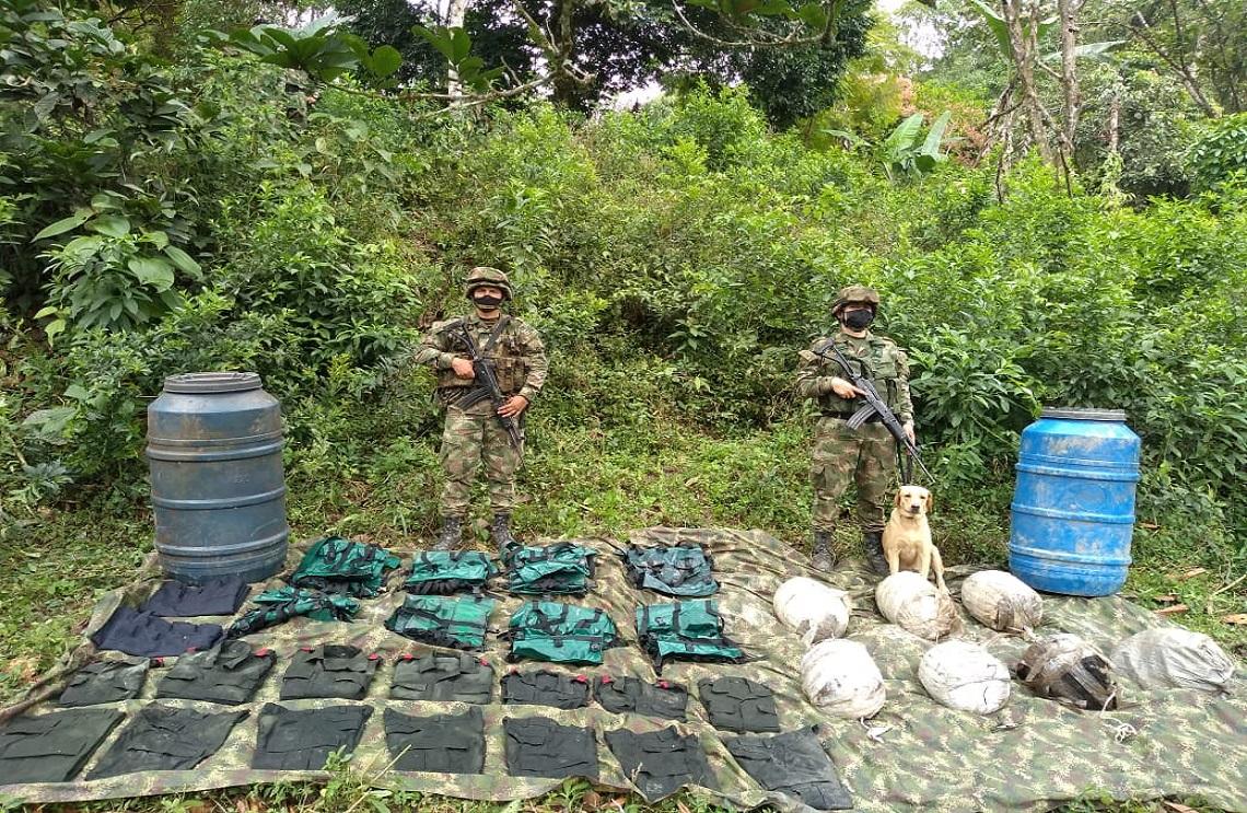 Ejército Nacional destruye controladamente poderosos artefactos explosivos en Arauca y Casanare