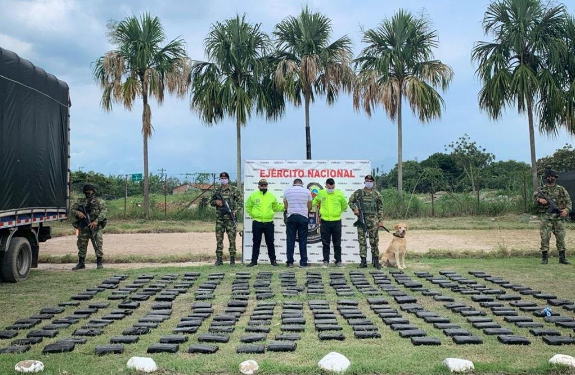 Ejército Nacional golpea al narcotráfico en el norte del Cauca