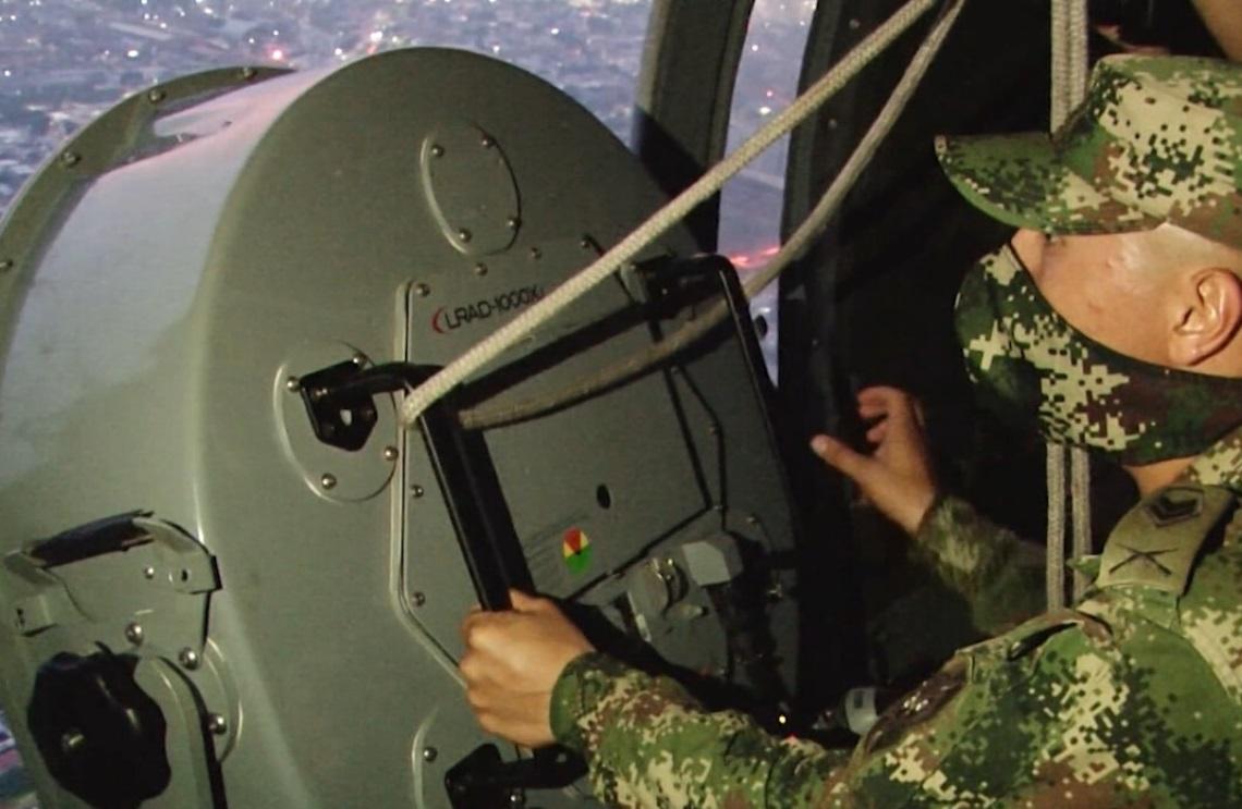 Con perifoneo aéreo Ejército previene el Covid-19