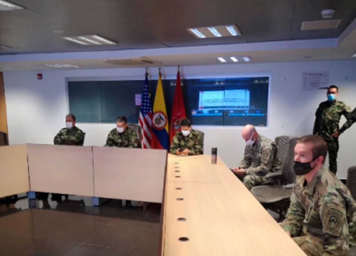 Ejércitos de Colombia y Estados Unidos fortalecen cooperación bilateral con visión 2030