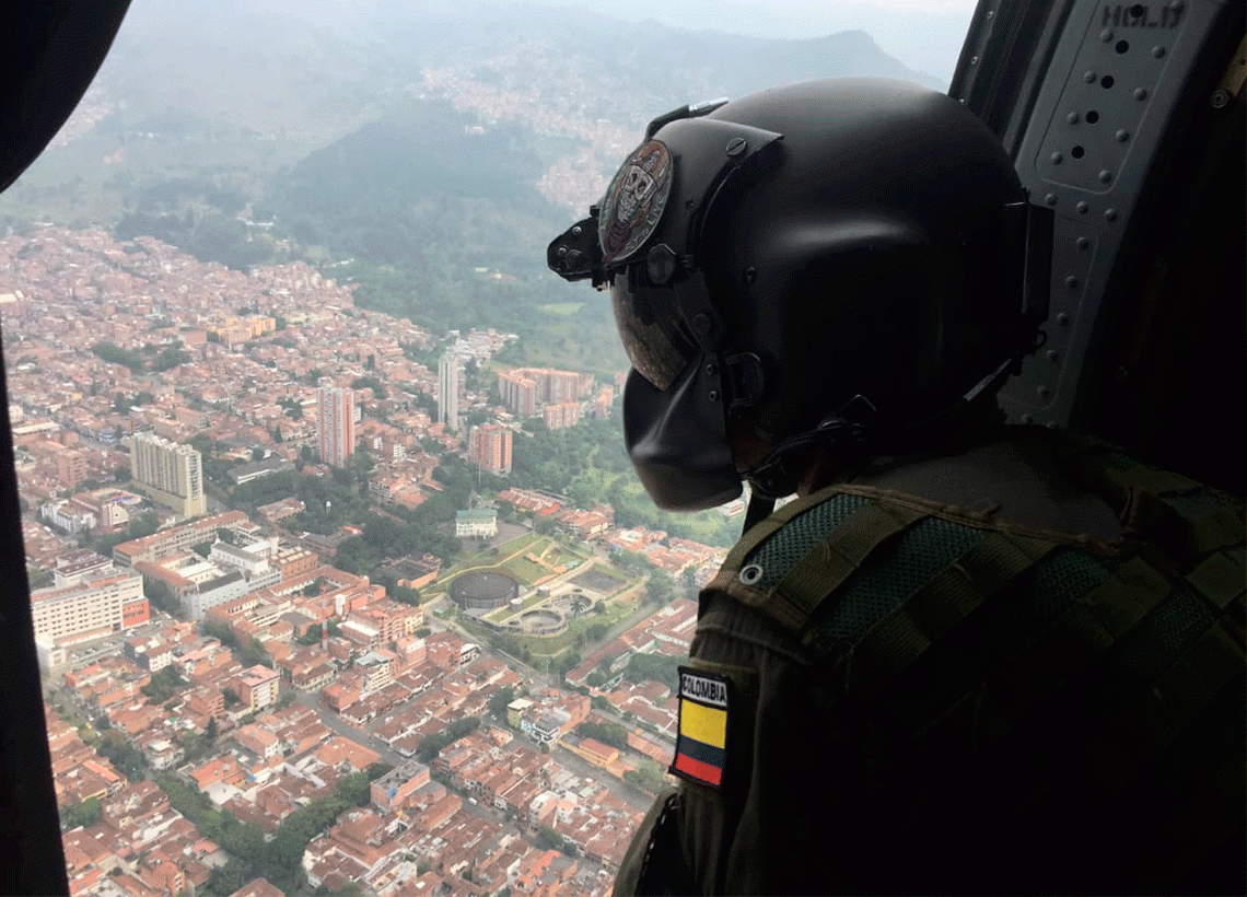 Sobrevuelos durante el plan retorno en Antioquia y Chocó