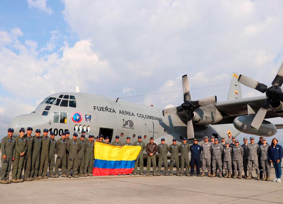 Llenos de Orgullo regresan del Continente Blanco