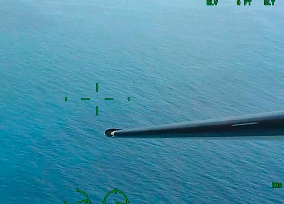 Desde el aire continúan labores de búsqueda de náufrago estadounidense en el Caribe colombiano