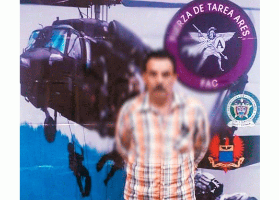 Fuerza Aérea capturado alias Floro, financiador del GDO Puntilleros en el Vichada