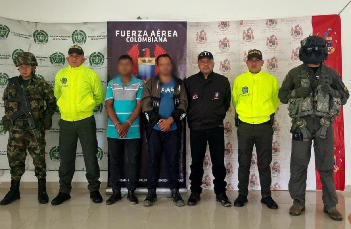 Exitosa operación, permitió la captura de dos integrantes de Grupo Armado Residual en el Tolima