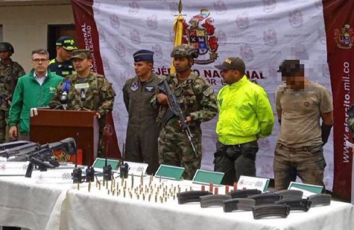 Capturado presunto cabecilla del GAO 'Clan de Golfo' en Antioquia