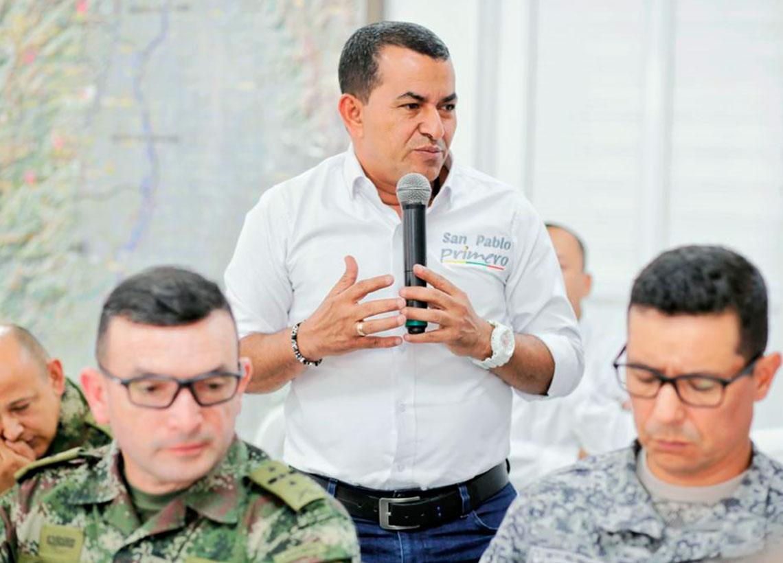 En Santa Rosa, se llevó a cabo el primer consejo de seguridad del sur de Bolívar
