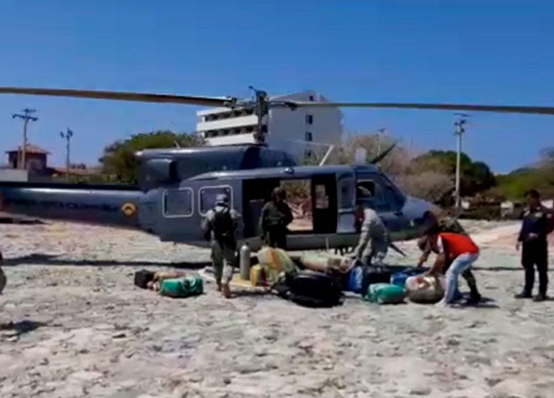 Fuerzas Militares incautan más de 90 kilos de cocaína en Magdalena