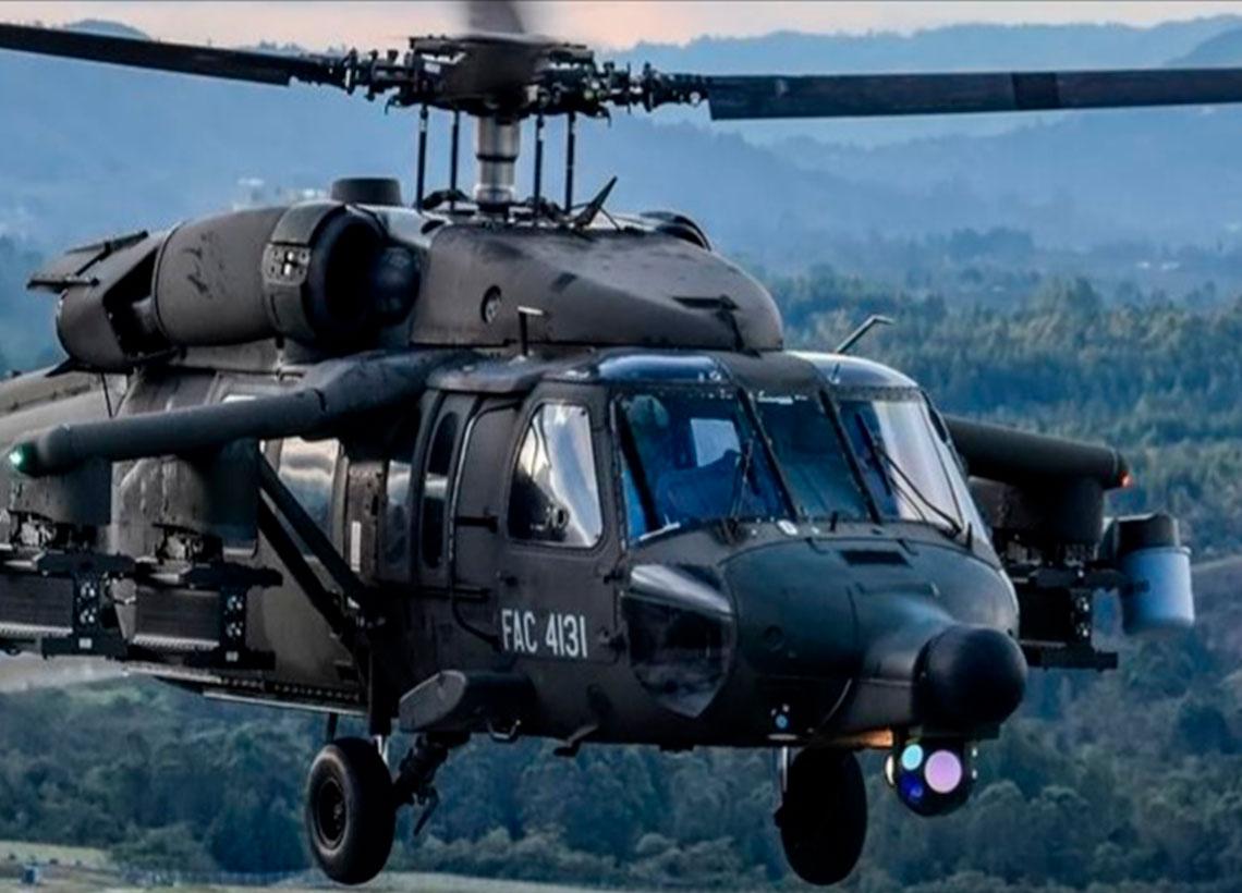 Fuerza Aérea Colombiana mantiene operaciones en el Chocó