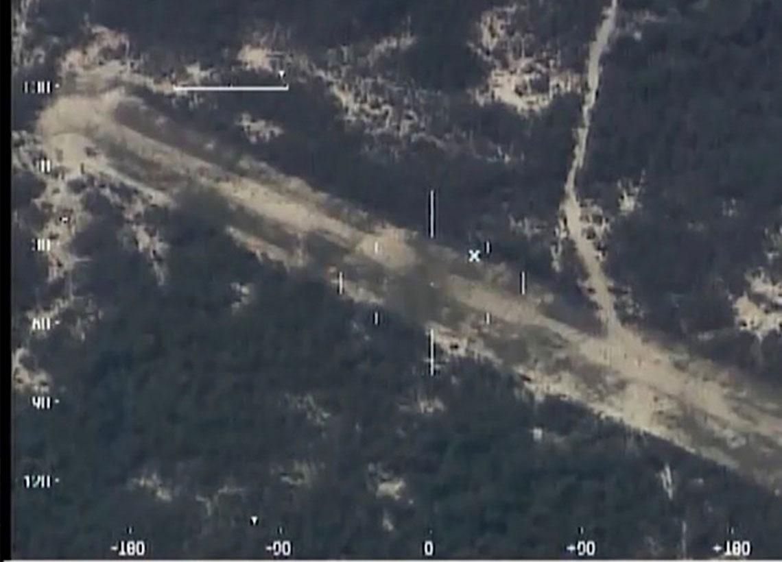 Fuerza Aérea Colombiana identifica e inutiliza pista ilegalen en La Guajira
