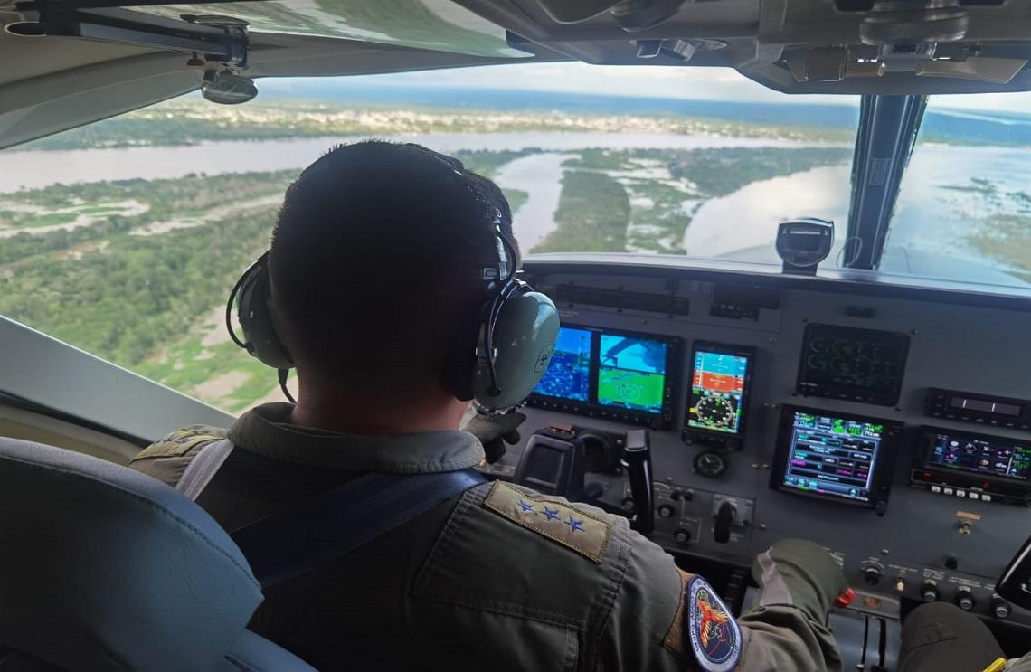 Total despliegue de las capacidades de su Fuerza Aérea para el ‘Plan Democracia’ en el Amazonas