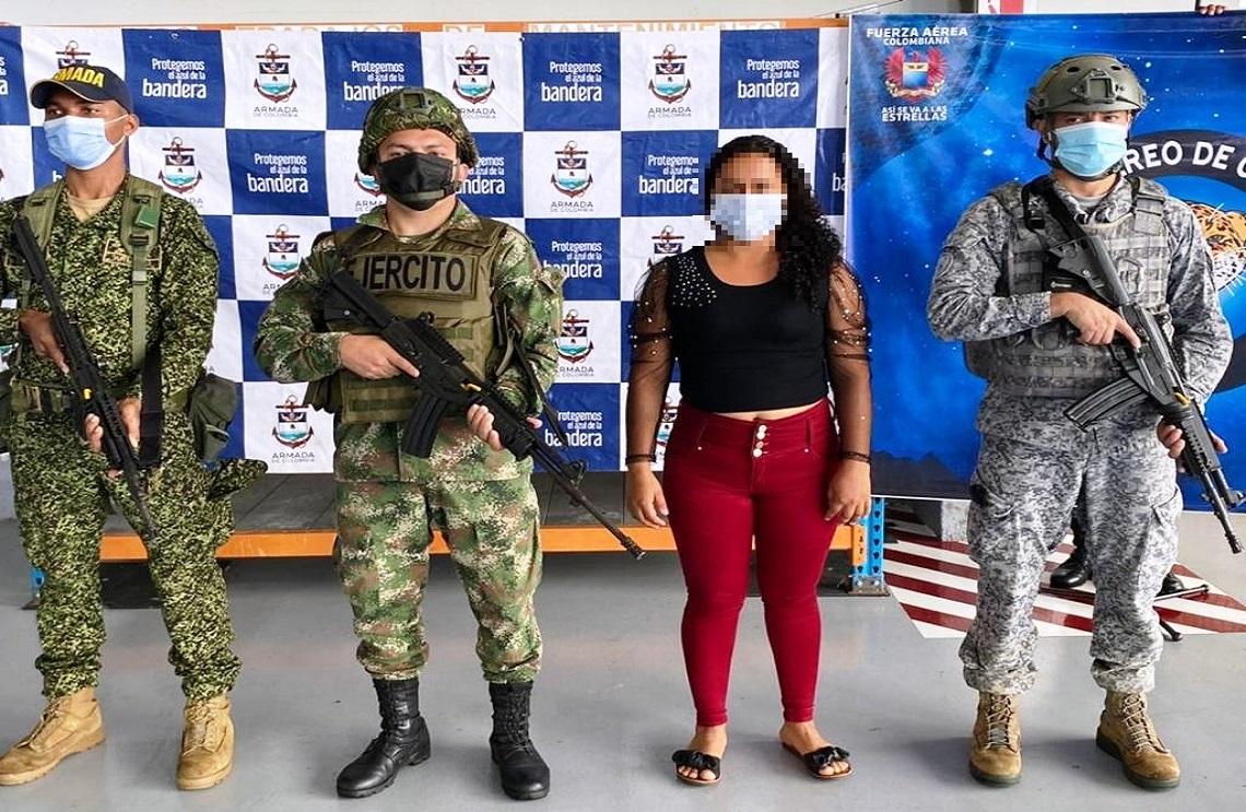 Integrantes de Grupo Armado Organizado fueron entregados a la justicia en Caquetá