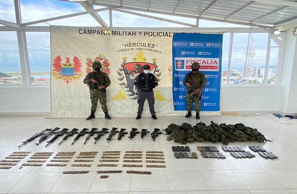 Contundente golpe al GAO residual Estructura Contadores en Nariño