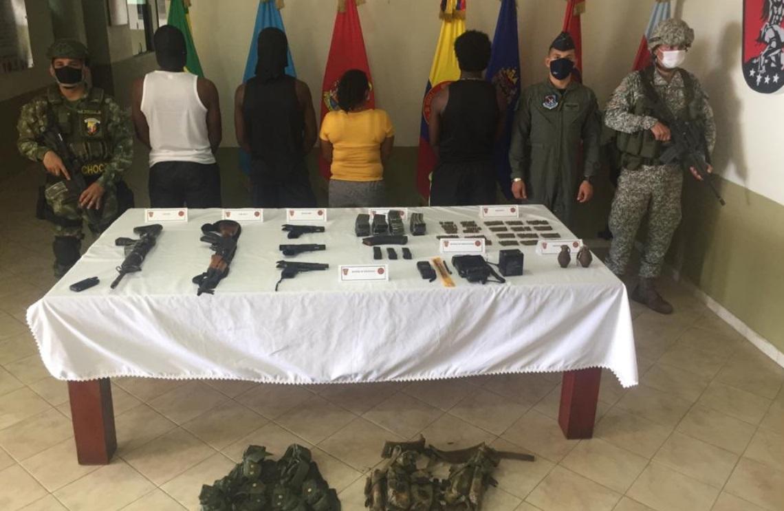 Por presión militar se desmovilizaron seis integrantes del GAO ELN, en Chocó