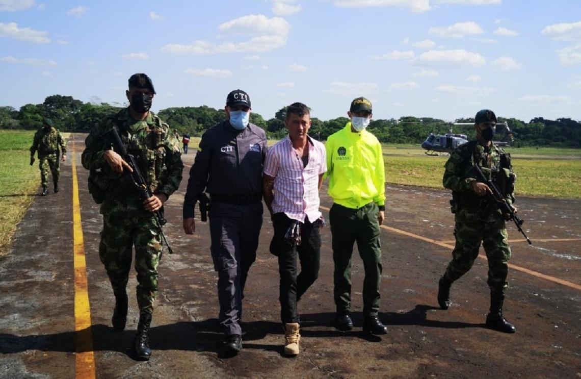 Capturado cabecilla de comisión de la estructura Miller Perdomo en Caquetá