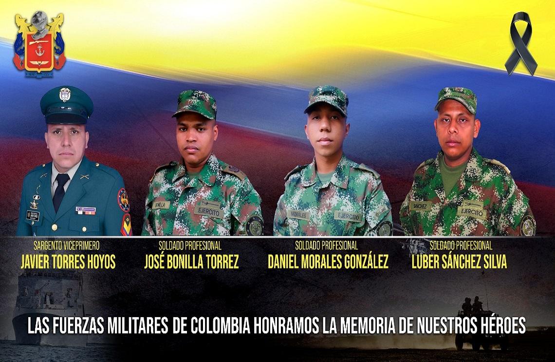 Militares héroes por siempre asesinados en Uribe - Meta