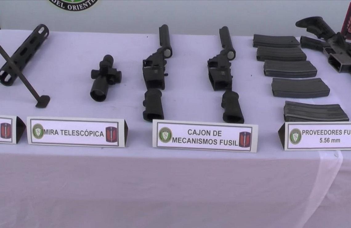 Fuerzas Militares Hallan importante material de guerra de la Estructura Primera del GAO residual