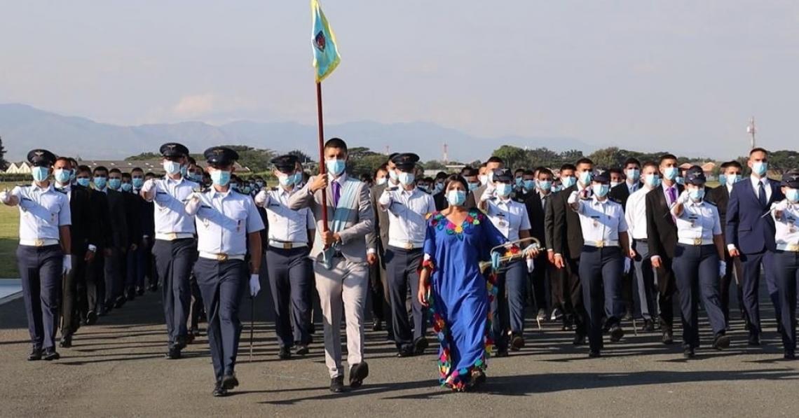 180 jóvenes comenzarán a cumplir sus sueños en la Fuerza Aérea Colombiana