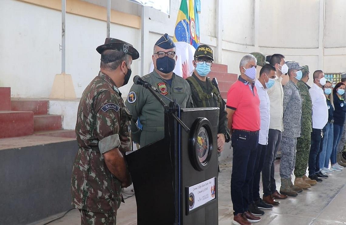 Fuerzas Militares de Colombia y Brasil estrechan relaciones para beneficiar a sus compatriotas