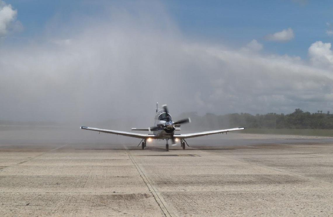Flota de los TEXAN T- 6 aumenta con la llegada de nueva aeronave
