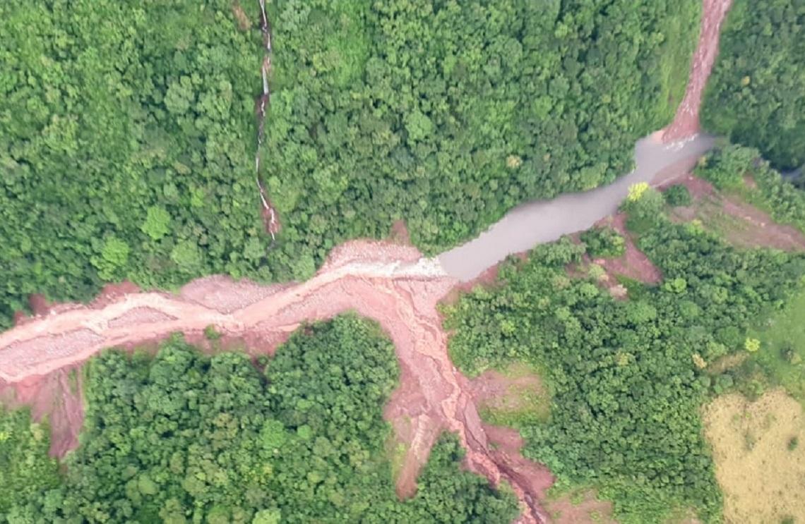 Áreas con represamientos fueron identificadas en el Meta por la Fuerza Aérea Colombiana