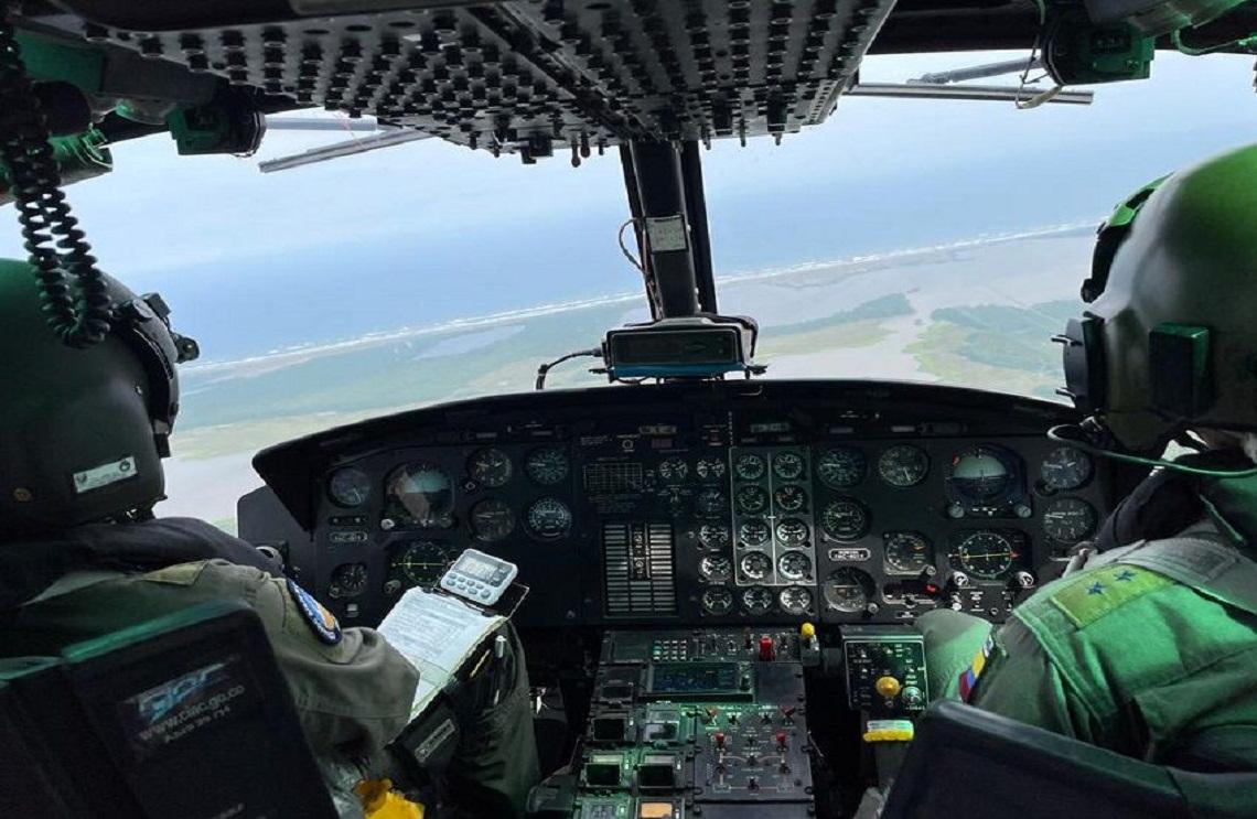 Fuerza Aérea Colombiana Inicia labores de monitoreo al Parque Natural Isla Salamanca