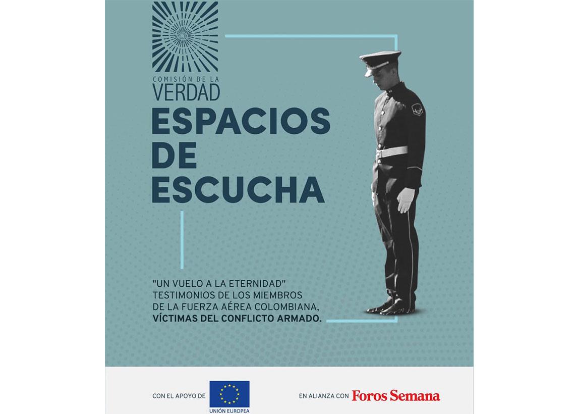 Fuerza Aérea Colombiana hace entrega de un nuevo informe a la Comisión de la Verdad